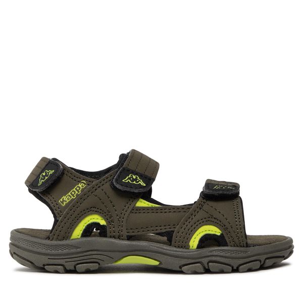 Kappa Sandale Kappa 260373K Army/Lime 3133