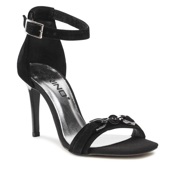 Karino Sandale Karino 4061/003 -P Czarny/Welur