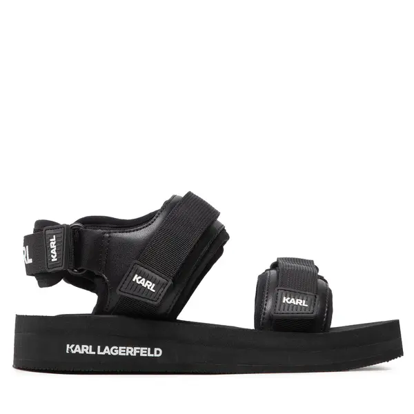 Karl Lagerfeld Sandale KARL LAGERFELD KL70510 Crna