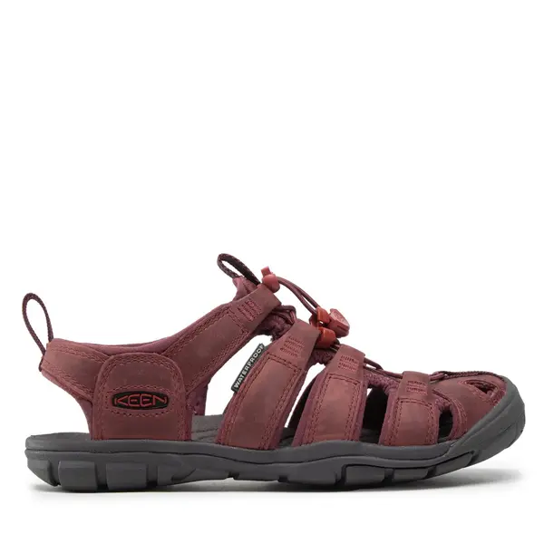Keen Sandale Keen Clearwater Cnx Lleather 1025088 Tamnocrvena