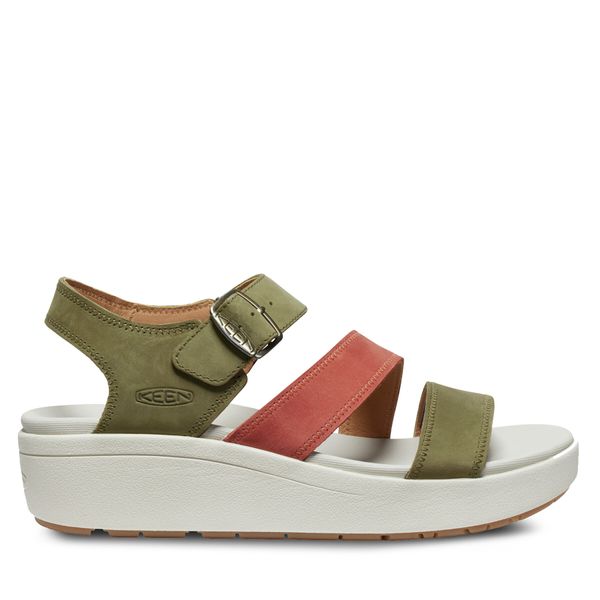 Keen Sandale Keen Ellecity Backstrap 1028569 Martini Olive/Baked Clay
