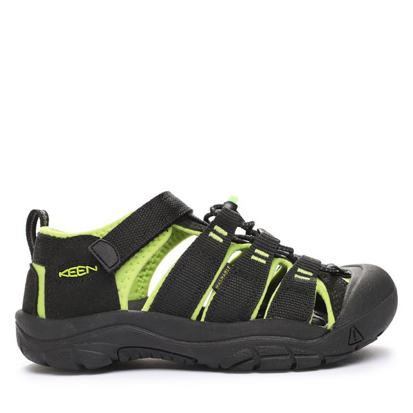 Keen Sandale Keen Newport H2 1009965 Black/Lime Green