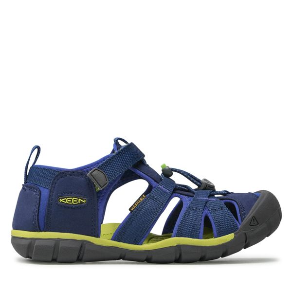 Keen Sandale Keen Seacamp II Cnx 1022993 Blue Depths/Chartreuse