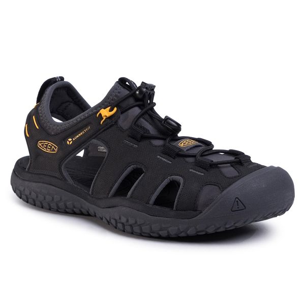 Keen Sandale Keen Solar Sandal 1022246 Black/Gold