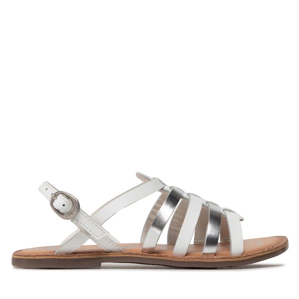 Kickers Sandale Kickers Dixon 695574-30 S Blanc Argent 31
