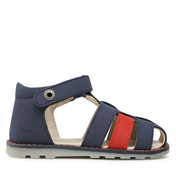 Kickers Sandale Kickers Nonopi 927620-10 S Bleu Rouge
