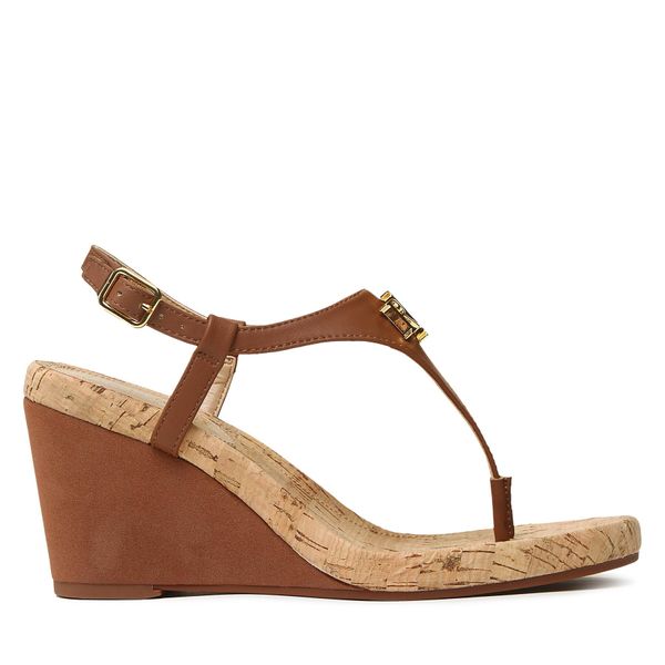 Lauren Ralph Lauren Sandale Lauren Ralph Lauren Jeannie 802898612004 Deep Saddle Tan