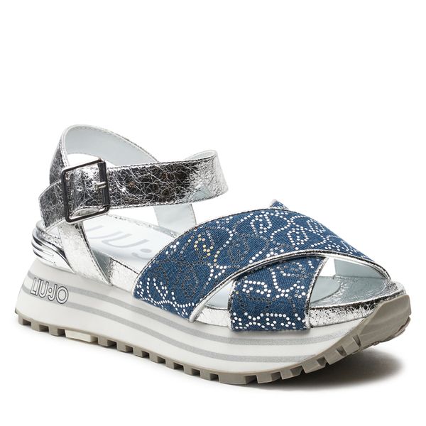 Liu Jo Sandale Liu Jo Maxi Wonder 11 BA4105 EX259 Tamnoplava
