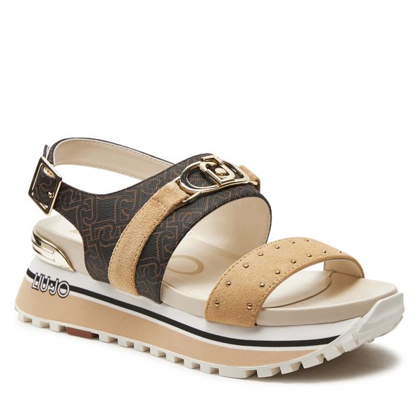 Liu Jo Sandale Liu Jo Maxi Wonder 27 BA4107 EX171 Bež