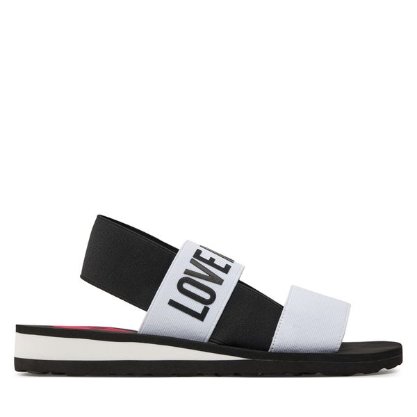 LOVE MOSCHINO Sandale LOVE MOSCHINO JA16033G0IJN410A Bianco/Nero