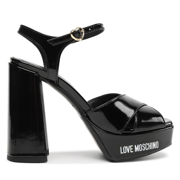 LOVE MOSCHINO Sandale LOVE MOSCHINO JA1605CG1HIH0000 Nero