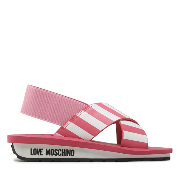 LOVE MOSCHINO Sandale LOVE MOSCHINO JA16113G1GI4261A Ružičasta