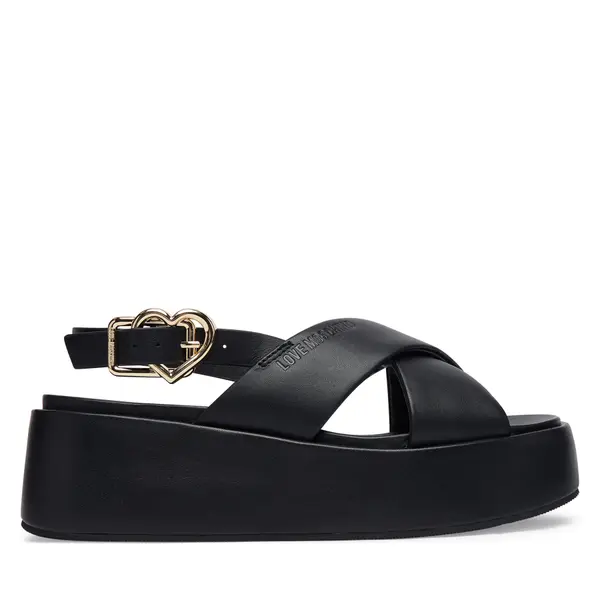 Love Moschino Sandale LOVE MOSCHINO JA16137I0OIA0000 Crna