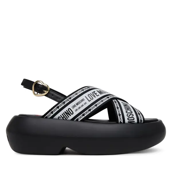 Love Moschino Sandale LOVE MOSCHINO JA16207I0MIX200A Crna