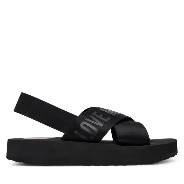 Love Moschino Sandale LOVE MOSCHINO JA16214G0MIX4000 Crna