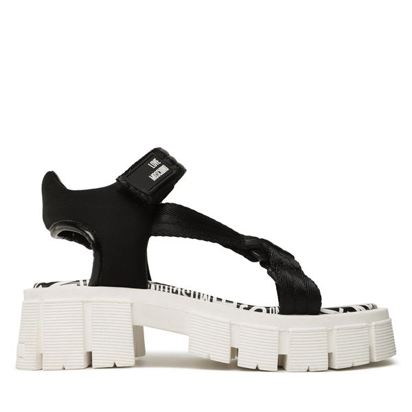 LOVE MOSCHINO Sandale LOVE MOSCHINO JA16216G0GIX300A Nero/Bi