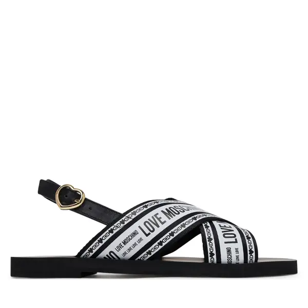 Love Moschino Sandale LOVE MOSCHINO San Lod Micro20 JA16142G0MIX200A Crna