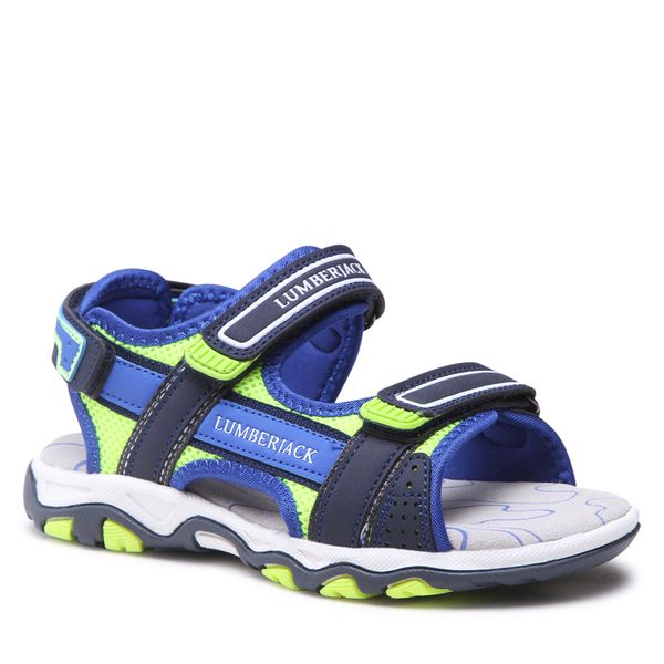 Lumberjack Sandale Lumberjack SB07606-027 S Royal Blue/Acid Green M0285