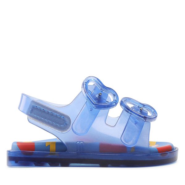 Melissa Sandale Melissa Mini Melissa Wide Sandal + Cap 33652 Blue/Red AD673