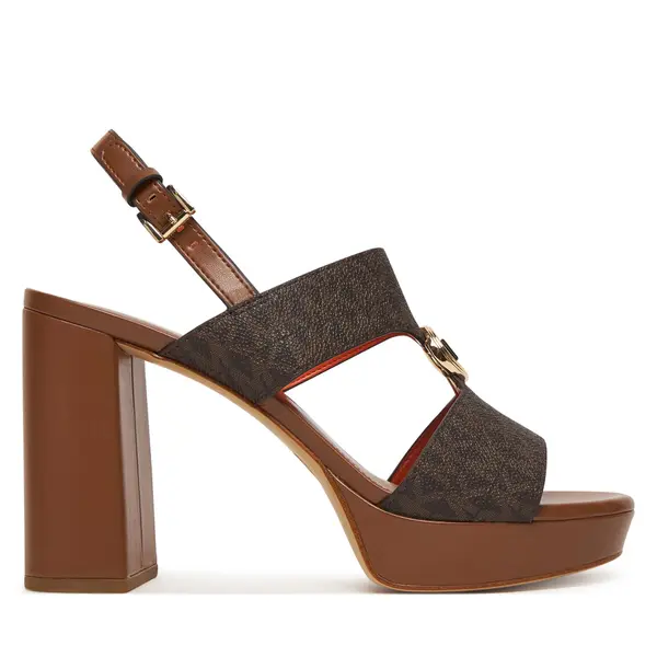 MICHAEL Michael Kors Sandale MICHAEL Michael Kors Erin Platform 40S6ERHS1B Smeđa