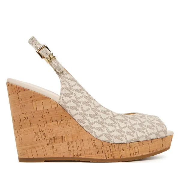 MICHAEL Michael Kors Sandale MICHAEL Michael Kors Rosie Wedge 40S6RSHS1B Krem