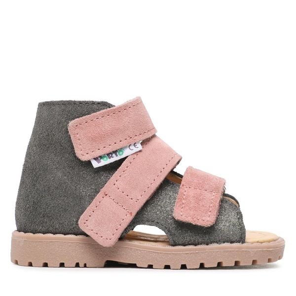 Mrugała Sandale Mrugała Porto 1110-88 Popiel Pyłek