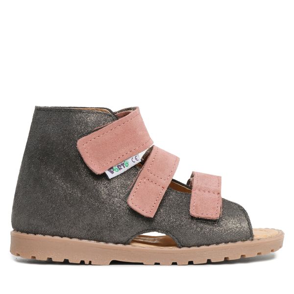 Mrugała Sandale Mrugała Porto 1210-88 Popiel Pyłek