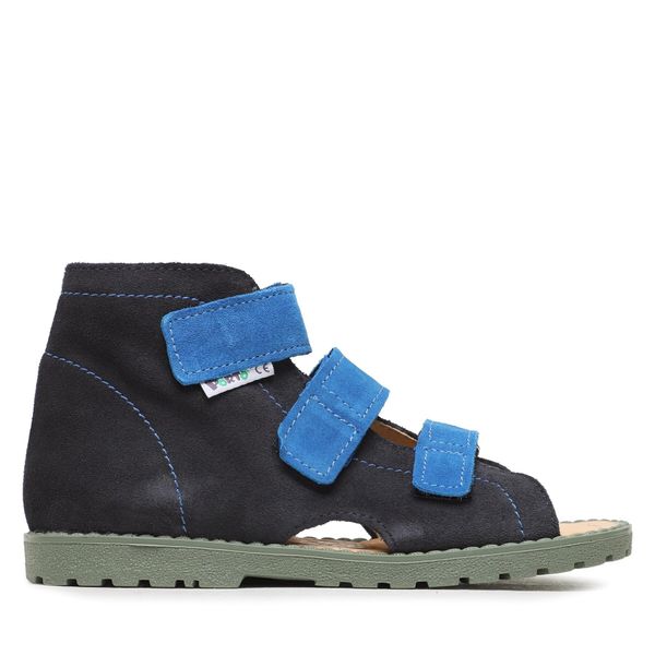 Mrugała Sandale Mrugała Porto 1310-76 Granat/Niebieski