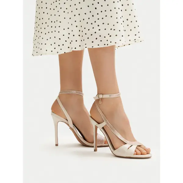 Nine West Sandale Nine West EO-LS1005252-1 Écru