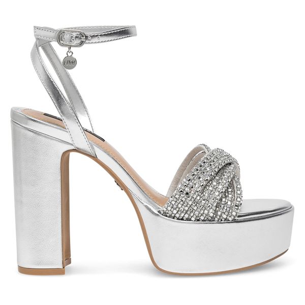 Nine West Sandale Nine West WFA2736-1 Srebrna