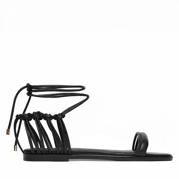 PATRIZIA PEPE Sandale Patrizia Pepe 8X0102/L026-K103 Crna