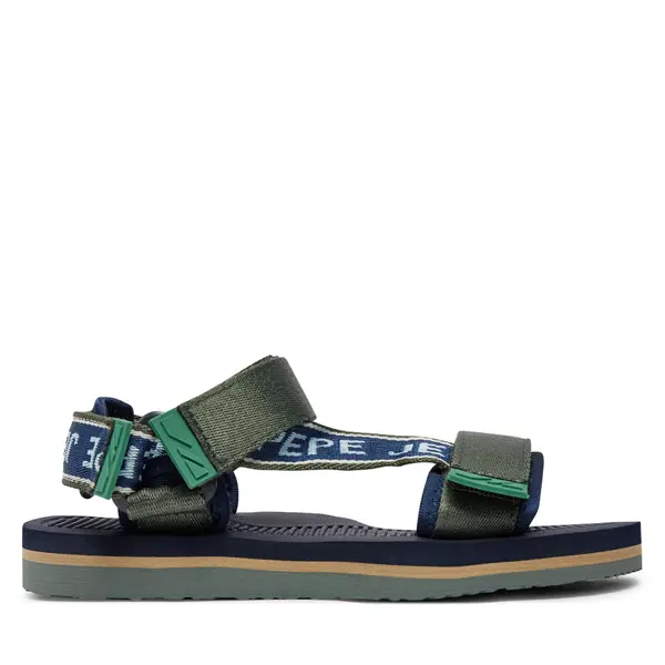Pepe Jeans Sandale Pepe Jeans Pool One B PBS70063 Kaki