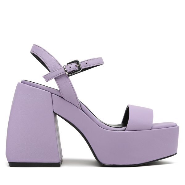 Pinko Sandale Pinko Fantine Wedge PE 23 BLKS1 100655 A0N9 Purple Y13