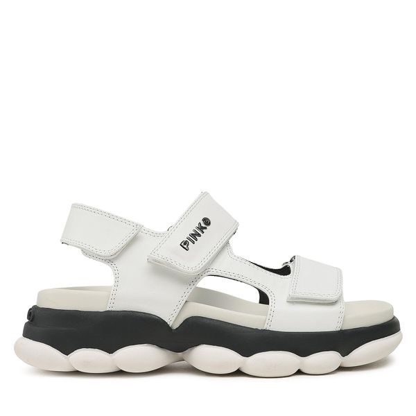 Pinko Sandale Pinko Mylene Sandalo PE 23 BLKS1 100858 A0N9 Bianco Seta Z14