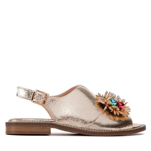 R.Polański Sandale R.Polański 1438 Zlatna