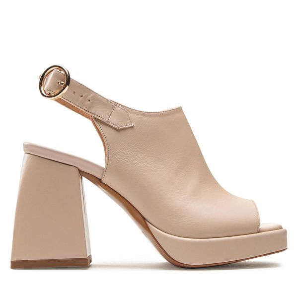 R.Polański Sandale R.Polański 1496 Beżowy Polina 266 Lico