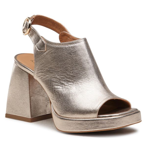 R.Polański Sandale R.Polański 1496 Złoty Lico