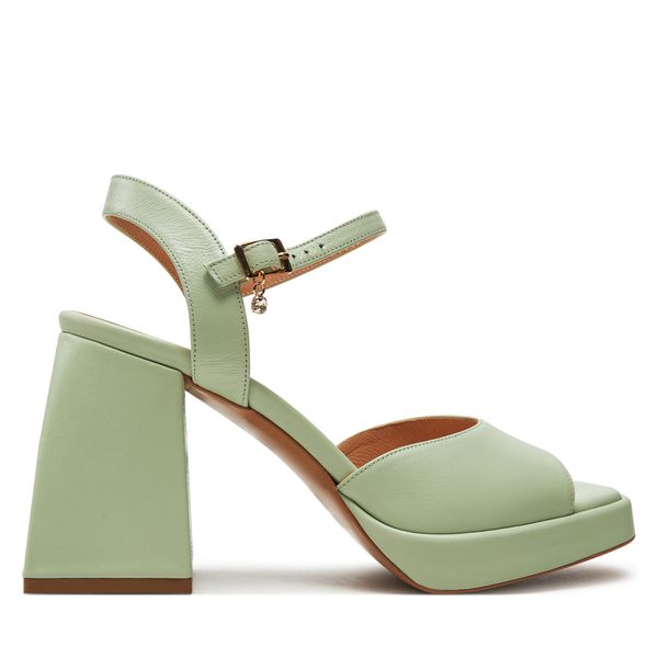 R.Polański Sandale R.Polański 1506 Zielony Polina 586 Lico