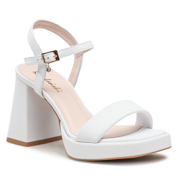 R.Polański Sandale R.Polański 1510 Biały Polina Lico