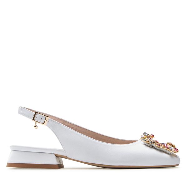 R.Polański Sandale R.Polański 1595 Biały Polina Lico