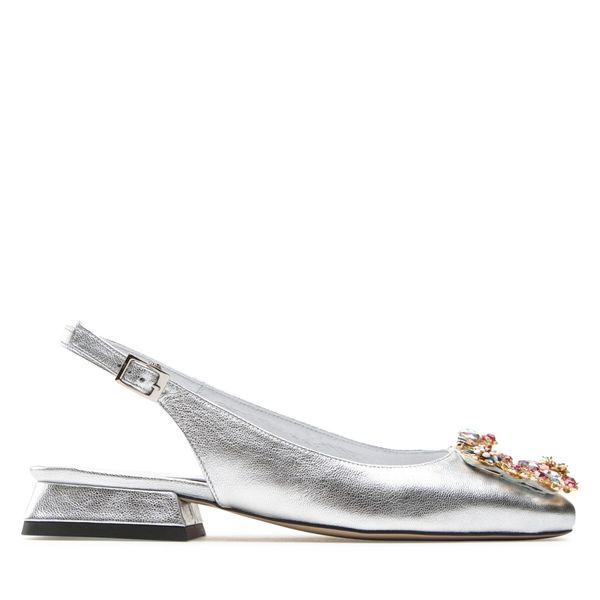 R.Polański Sandale R.Polański 1595 Srebrny Lico