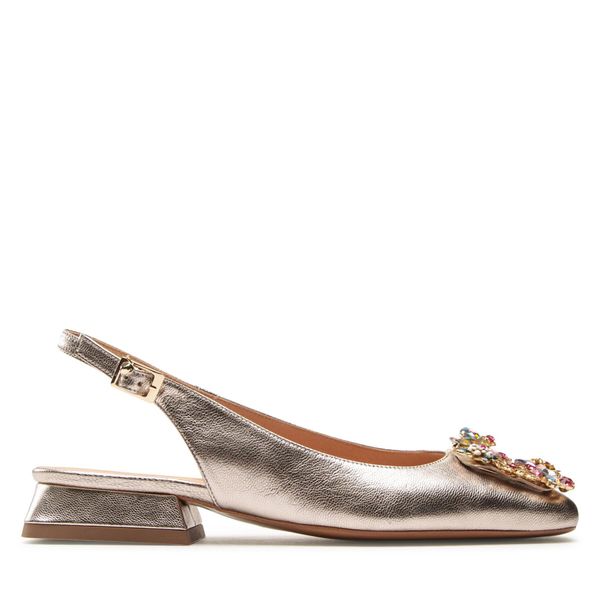 R.Polański Sandale R.Polański 1595 Złoty Lico