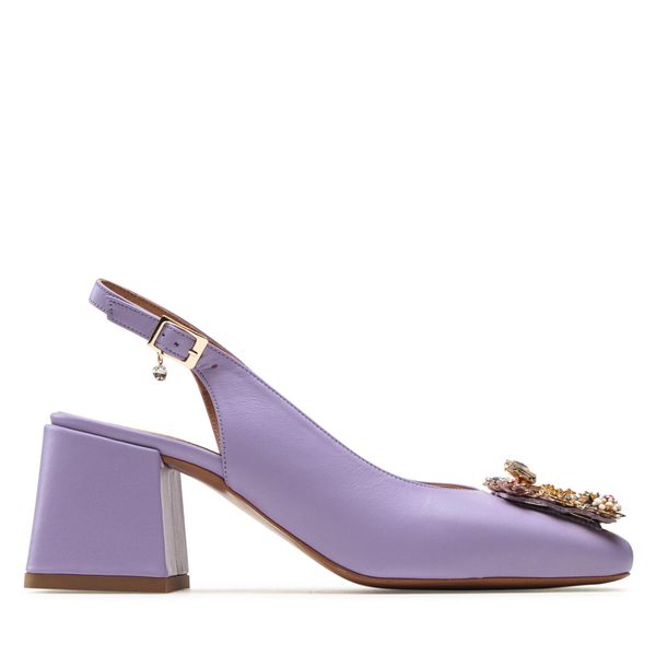R.Polański Sandale R.Polański 1630 Fioletowy Polina 288 Lico