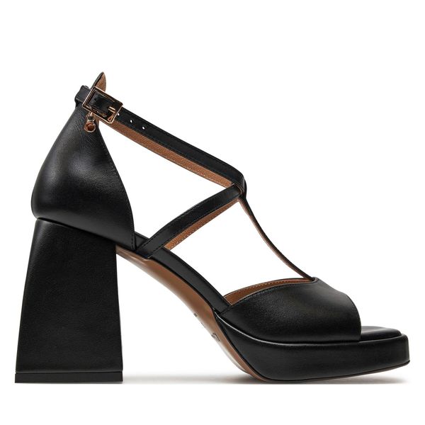 R.Polański Sandale R.Polański 1803 Czarny Lico