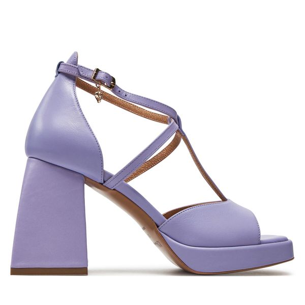 R.Polański Sandale R.Polański 1803 Fioletowy Polina 288 Lico