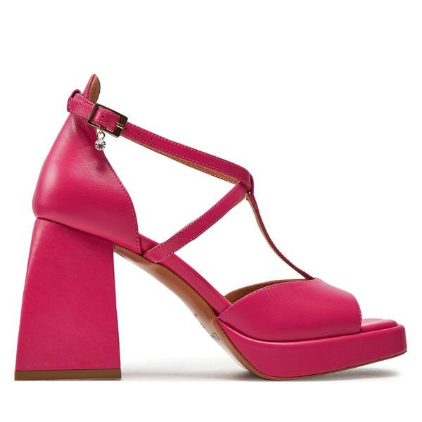 R.Polański Sandale R.Polański 1803 Fuksja Polina 599 Lico