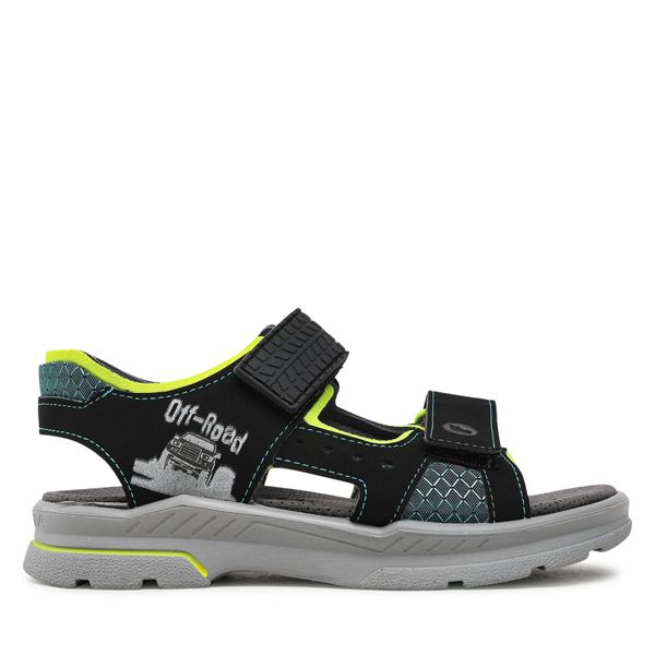 Ricosta Sandale Ricosta Road 50 6300702/090 S Schwarz/Neongelb