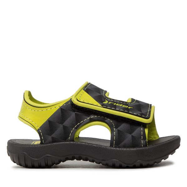 Rider Sandale Rider Basic Sandal V Baby 83070 Black/Neon Yellow 25135