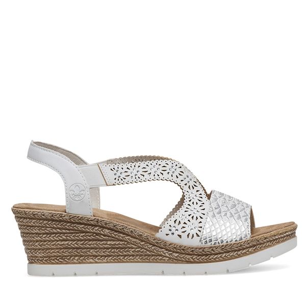 Rieker Sandale Rieker 61916-80 Bijela