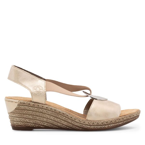 Rieker Sandale Rieker 624H6-60 Beige